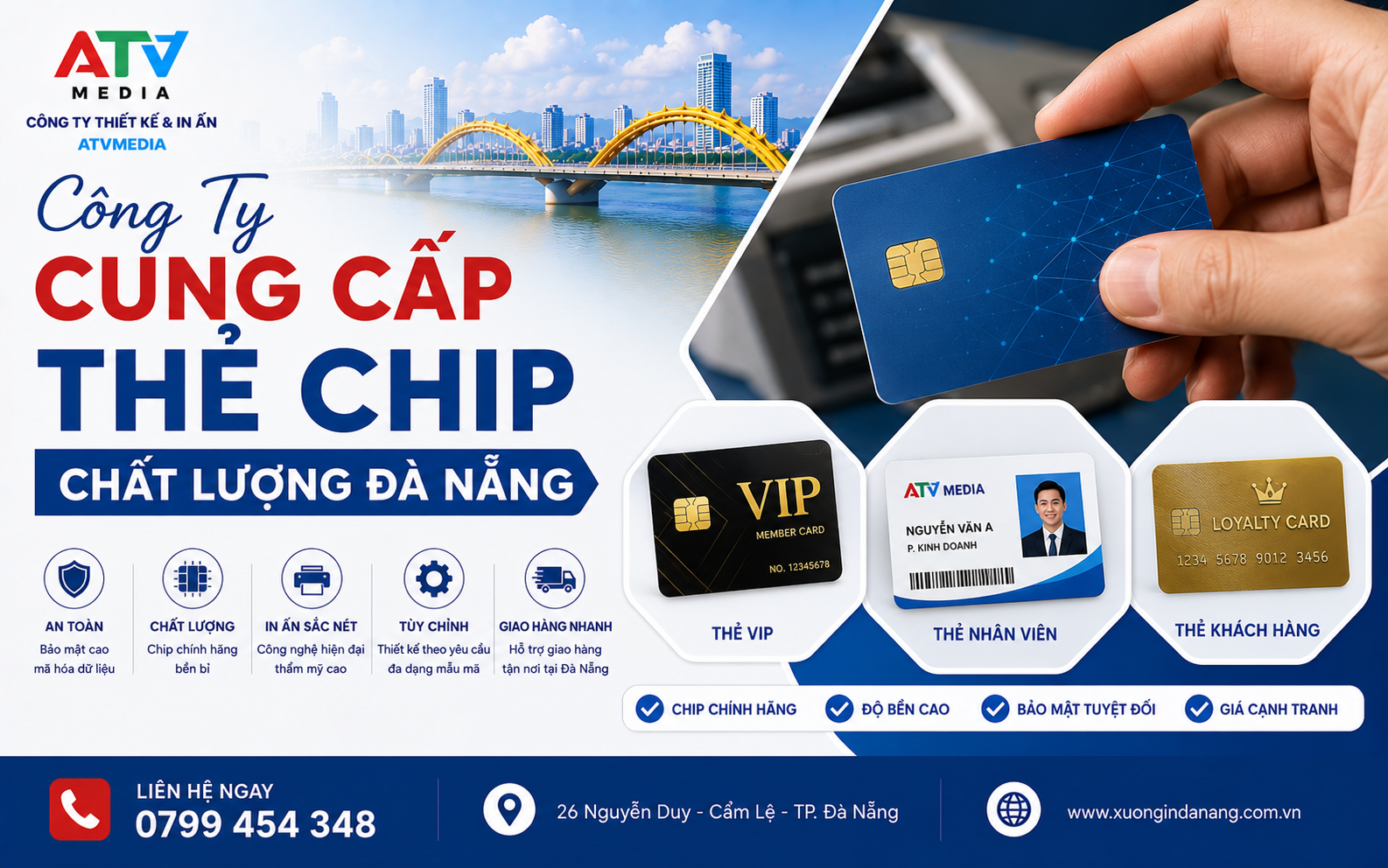 Công Ty Cung Cấp Thẻ Chip Chất Lượng Đà Nẵng